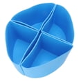 thumbnail image 5 of Slow Cooker Divider Liner 4 in 1 Silicone Reusable Leakproof Cooking Liner for 6 Quart Pot Blue, 5 of 5