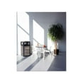 thumbnail image 5 of Safco Evos Outdoor/Indoor Steel Waste Receptacle Trash Can 38 Gallon Black, 5 of 6