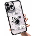 thumbnail image 2 of Compatible with iPhone Case,Transparent Cute Creative Funny Astronauts Bumper Camera Lens Protection Clear Soft Shockproof Cover Phone Case (2,iPhone 11), 2 of 5
