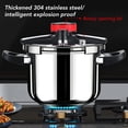 thumbnail image 3 of 304 Stainless Steel Pressure Cooker Efficient Cooking Multifunctional Design for Gas and Induction Cooker Universal, 3 of 7