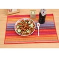 thumbnail image 6 of Colorful Table Mats Set of 4, Durable Cotton Cloth Placemats, Home Daily Use Heat Insulation Mat, Bring Color to Life, Multi-color, 6 of 6