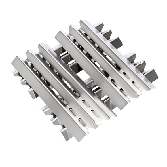 GFTIME Plaque Chauffante en Acier Inoxydable 15 7/8 Pouces x 6 Pouces pour Gril King Baron 320, Baron 420, Baron 490, Baron 590, Écran Thermique d'Épaisseur 1,3 mm pour B