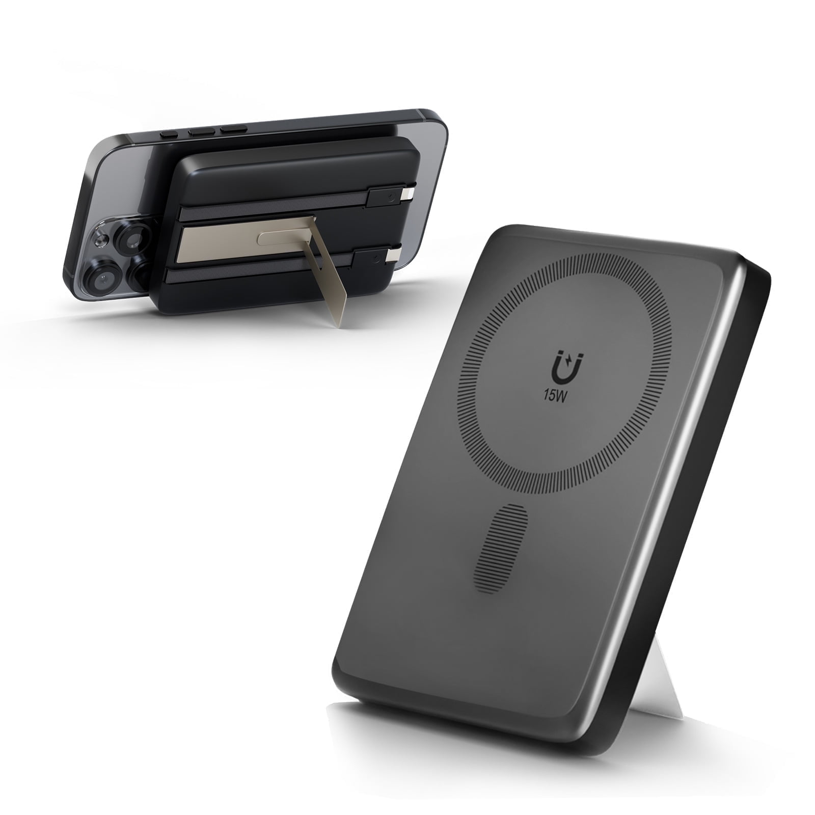 Anker 633 Magnetic Battery 10000mAh, 2-in-1 Foldable Wireless