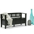 thumbnail image 5 of Atlin Designs Banc de Rangement d'Entrée, Noir, 5 of 5