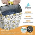 thumbnail image 2 of Fried Egg Pattern Insulated Backpack Cooler - 20L Leakproof Food & Drink Cooler Bag for Camping, Hiking & Beach, Long-Lasting Insulation for Breakfast, Cooking & Outdoor Foodie Adventures, 2 of 6