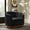 Black, variant on Modern 360° Swivel Accent Chair with Chenille Upholstery and Solid Wood Legsfor Living Room, Bedroom, Reading Corner, No Assembly, Rust