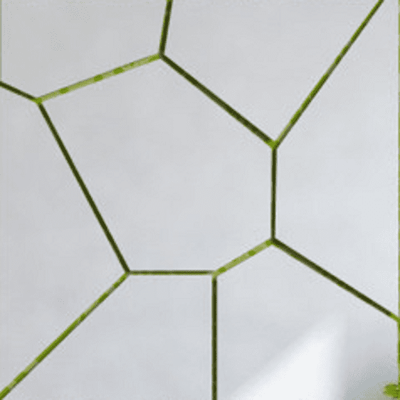 JINSIJU 7 Piece Wall Decoration Acrylic Silver Mirror for DIY (8'' * 8'')