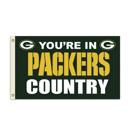 Green Bay Packers 3' x 5' Country Flag