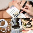 thumbnail image 5 of Nail Art Tweezers Nail Sticker Tweezers Nail Picker Tool- for Nail Decal  and Decal Application - 2 Pcs Black Set, 5 of 9