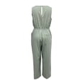 thumbnail image 4 of Vestido Ocean Pacific para Mujer Tipo Lino Jumpsuit, Cuello V con Bolsas Laterales Verde Talla G, 4 of 4