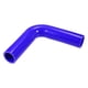 thumbnail image 1 of Universal 32mm 1.26" ID 90 Grados Coche Acoplador Silicona Manguera Azul, 1 of 1