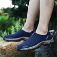thumbnail image 4 of Mesh Sport Shoes for Men Breathable Wide Toe Sneakers Lightweight S𝗅ip On Athlet𝗂c Shoes Comfortable Non-S𝗅ip Workout Footwear Fashion Casual Walking Shoes, 4 of 8