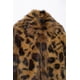 thumbnail image 4 of HH TRAF Chaqueta cálida con efecto de piel sintética para mujer, abrigo de invierno 2024, chaqueta de manga larga con cuello vuelto y estampado de leopardo para mujer, 4 of 4