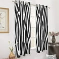 thumbnail image 3 of Leopard Print Window Blackout Curtain 3d Printed Blackout Curtain Bedroom Living Room Hotel Window 2 Panel Shade, 3 of 6