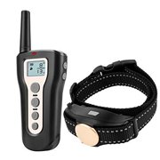 Aniluxe Dog Training Collar Remote 1000ft [2021 Upgraded] Waterproof Rechargeable Electric Shock Collar Small Medium Large Dogs