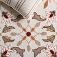 thumbnail image 6 of Safavieh Easy Care Myrtle Floral Area Rug, Ivory/Black, 6' x 6' Round, 6 of 11