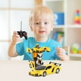 thumbnail image 4 of Charging Toy Remote Control Deformation One Key Deformation Remote Control Car Robot Toy Car Gift For Children, 4 of 6