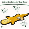 thumbnail image 4 of SHARLOVY No Stuffing Dog Toys Crinkle Squeaky, Long Lasting Chews for Aggressive, Durable Plush Dog Puppy Chew Toys for Teething, with 6 Tough Layers for Small Medium Large Breed, 4 of 6