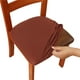 thumbnail image 1 of Funda de Silla Elástica Cepillada de Color Liso | Funda Suave y Cómoda para Silla de Comedor | Resistente a Derrames y Manchas | Ajuste Elástico de 35-45 Cm | Paquete de 4 Fundas de Poliéster y Elast, 1 of 6