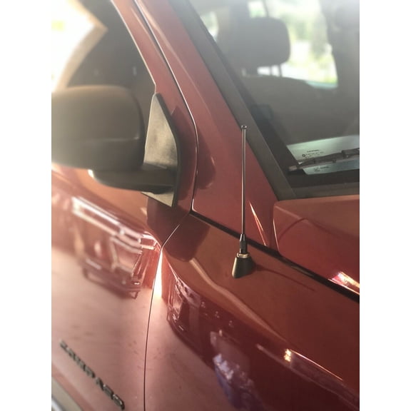 7" inch Black Stainless Antenna Mast AM/FM for Jeep Compass / Patriot 2007-2017 New