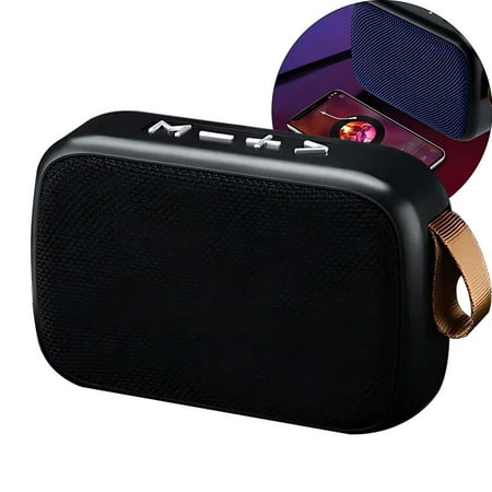 STONEGO Portable Bluetooth Speaker - Wireless Stereo (TWS) Speaker with TF Card Slot Long Battery Life High-Quality Sound and Durable Design for Indoor and Outdoor Use