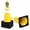 yellow, variant on BESEA 8 Pack 28 Inch Traffic Cones with Reflective Collars, Heavy Duty Safety Cones with Stable Black Base, Road Parking Cones for Traffic Control, Parking, Construction & Driving Practice(Blue)