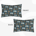 thumbnail image 2 of Lsque Miniature Ship In Bottle Pattern Pillow Case – Soft & Cozy Throw Pillow Cover, Hypoallergenic Cushion Case for Sleeping Women with Envelope Closure-20"x30", 2 of 6