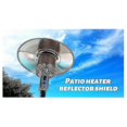 thumbnail image 4 of Patio Heater Reflector Shield, Propane Outdoor Heaters Replacement Part - Top Dome, 3-hole Mount, 3-, 4 of 5