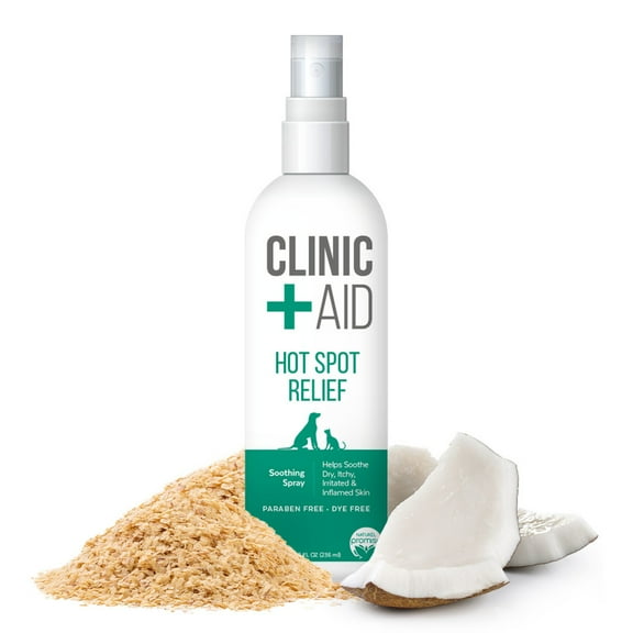 Naturel Promise Clinic Aid Hot Spot Itch Relief Spray for Dogs & Cats, 8oz