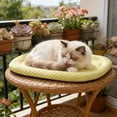 thumbnail image 4 of Pet Cooling Mat for Small Cats Dogs Up to 5 lb - Self-Cooling Pet Bed Pad Non Stick to Fur - Summer Cool Down Mat for Indoor Outdoor Travel Kennel Crate Car Seat - Washable No Electricity Needed, 4 of 6