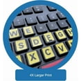 thumbnail image 2 of FLINT - Large Print Computer Keyboard Sticker, High Contrast Keyboard Sticker With Overs, 2 of 5