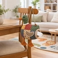 thumbnail image 4 of Patchwork Animal Tissue Box Cover – DIY Handmade Fabric Tissue Holder, Cute Farmhouse Style Decorative Sleeve for Living Room, Bedroom, Study, Dining Table, 4 of 6