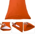 thumbnail image 6 of Unique Bargains Cotton 300 Thread Count Egyptian Body Size Pillowcases Pillow Cases Covers Orange 1 Piece, 6 of 8