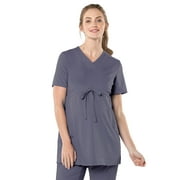 Urbane Women's Ultimate Modern Tailored Fit Breathable Fade Resistant 3 Pockets Pull Over Empire Scrub, Style 9699