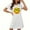 QR1-White##Halloween Costumes, variant on Meichang Short Sleeve Nightgown for Women Women's Halloween Nightgown Sleepwear Tshirt Dress Halloween Print Sleepshirt Summer Fall Crew Neck Loose Nightshirts