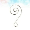thumbnail image 3 of Zcyifa wreath hangers 50 Pcs Christmas Wreath Hooks Silver Multifunctional S Shaped Wrought Iron Hangers for Decoration Christmas Tree, 3 of 10