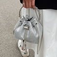 thumbnail image 3 of Hongchun Sac de Soirée pour Femmes Sac à Main Pailleté en Strass Sac à Main de Créateur Chaîne Pochette Sac de Fête Bal Mariage, 3 of 7