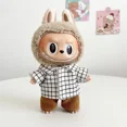 thumbnail image 5 of Ropa para muñecos de peluche de 17 cm, accesorios de atuendo de monstruo Labubu, regalo para niños, chaqueta, camiseta, juego de 3 piezas FJ12A, 5 of 5