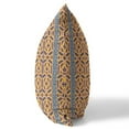 thumbnail image 3 of Loyalty and Love Indoor/Outdoor Pillow with Removable Cover in Brown Yellow 16x16, 3 of 5