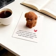 thumbnail image 5 of JGJJUGN Cute Teddy Pocket Card Small Dog Series Greeting Card Decorative Gift Card Resin Card for Keepsake Notes & Special Occasions, Perfect for Gifting & Celebrations, 5 of 6