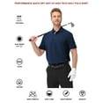 thumbnail image 6 of Mens Polo Shirts Short Sleeve Casual Solid Stylish Dry Fit Performance Designed Collared Golf Polo Shirts for mens, 6 of 6