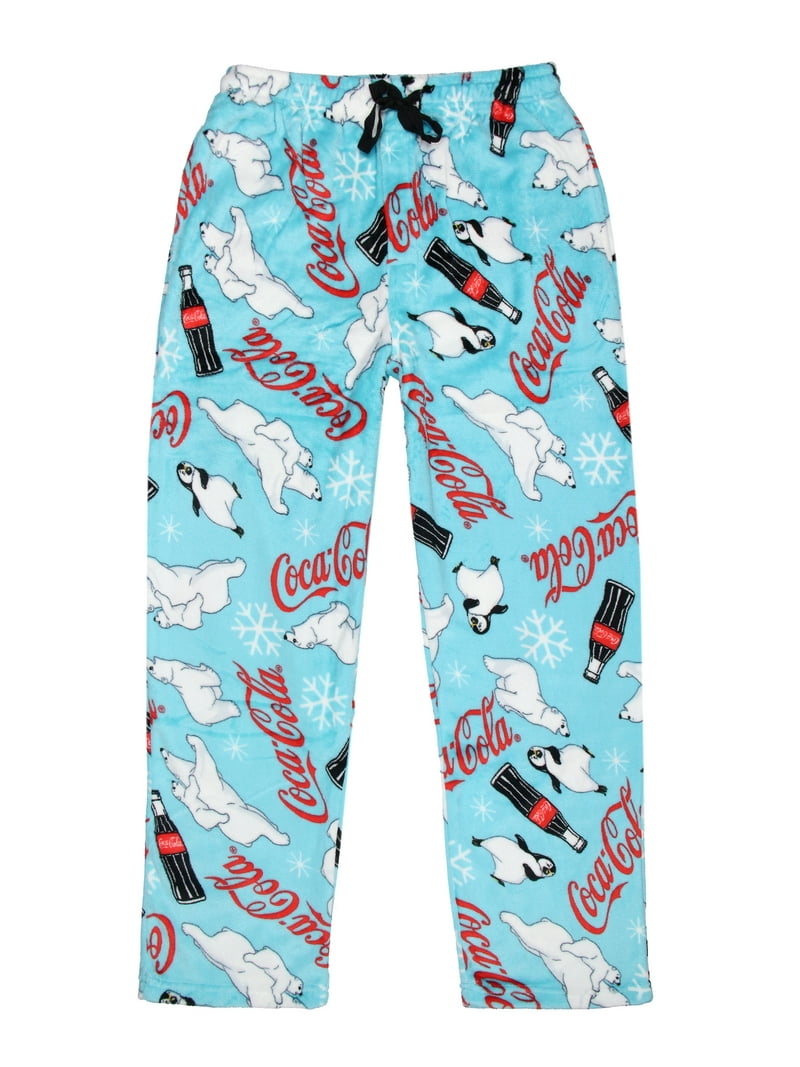 Coca-Cola Pajama Pants Coca-Cola AOP Coke Bottles Polar Bear