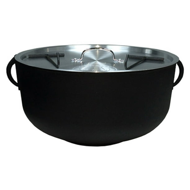 Cast Iron Outdoor Cooking Pot, 4Gal.