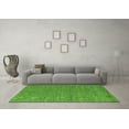 thumbnail image 3 of Ahgly Company Indoor Rectangle Abstract Green Modern Area Rugs, 5' x 7', 3 of 4
