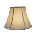 thumbnail image 3 of Aspen Creative 30222 Transitional Bell Shaped Spider Construction Lamp Shade in Off White, 13" wide (7" x 13" x 9 1/2"), 3 of 5