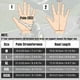 thumbnail image 5 of Guantes de moto COFIT con pantalla táctil completa, negros, 5 of 7