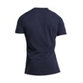 thumbnail image 3 of Mens Polo Shirt with Chest Pocket Short Sleeve Button T Shirt Lightweight Casual Knit Tee Top Navy XXXL, 3 of 5
