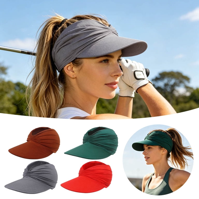 FUZHIQ Wide Brim Visor Hats for Women-Lightweight Packable  display picture 2