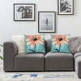 thumbnail image 3 of Acheng Summer Pillow Covers Outdoor Pillow Covers Daisy Throw Pillow Covers Hello Sunshine Sweet Summer Time Cushion Case Summer Outdoor Decoration for Farmhouse Sofa Home Car Couch,2 Pcs White, 3 of 6
