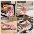 thumbnail image 5 of 6 Pcs Funny Kitchen Towels,Pink Ghost Bat Halloween Pattern Microfiber Dish Towels,Kitchen Tea Towels,Kitchen Towel Set (18" X 26"), 5 of 7